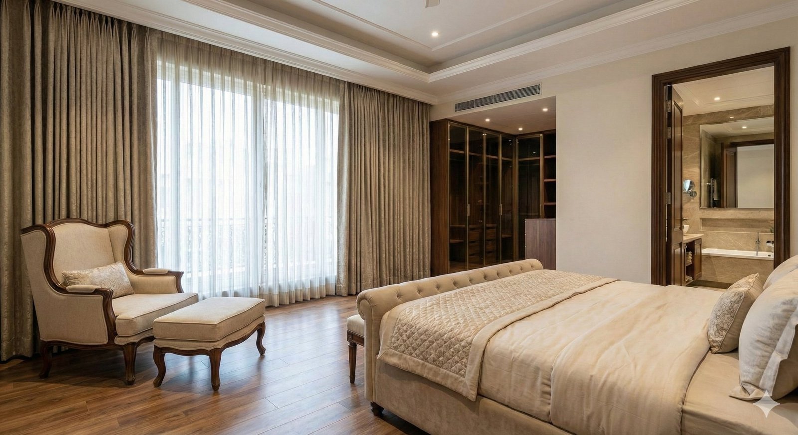 Premium Builder Floor Bedroom